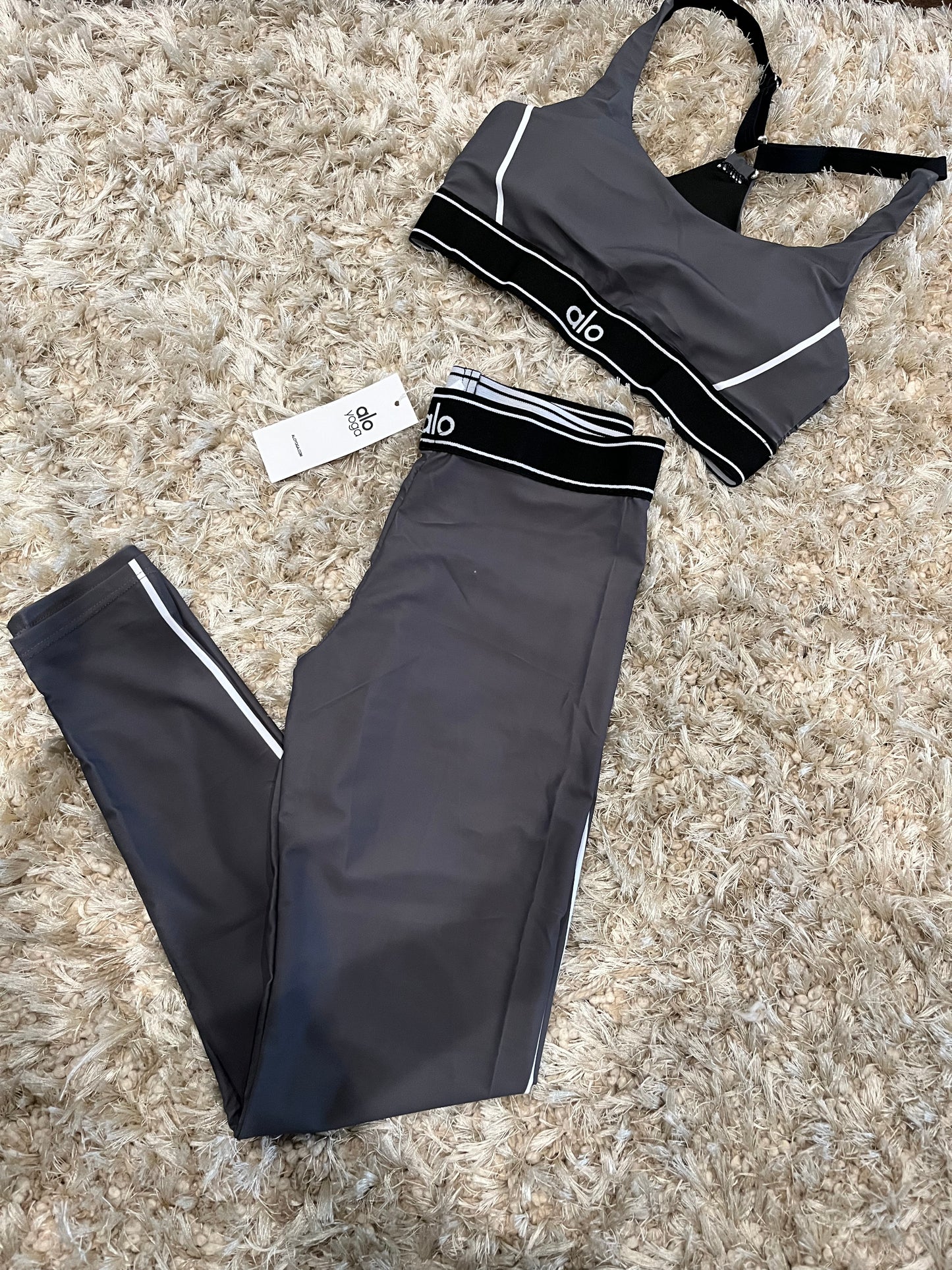 Charcoal Alo Set
