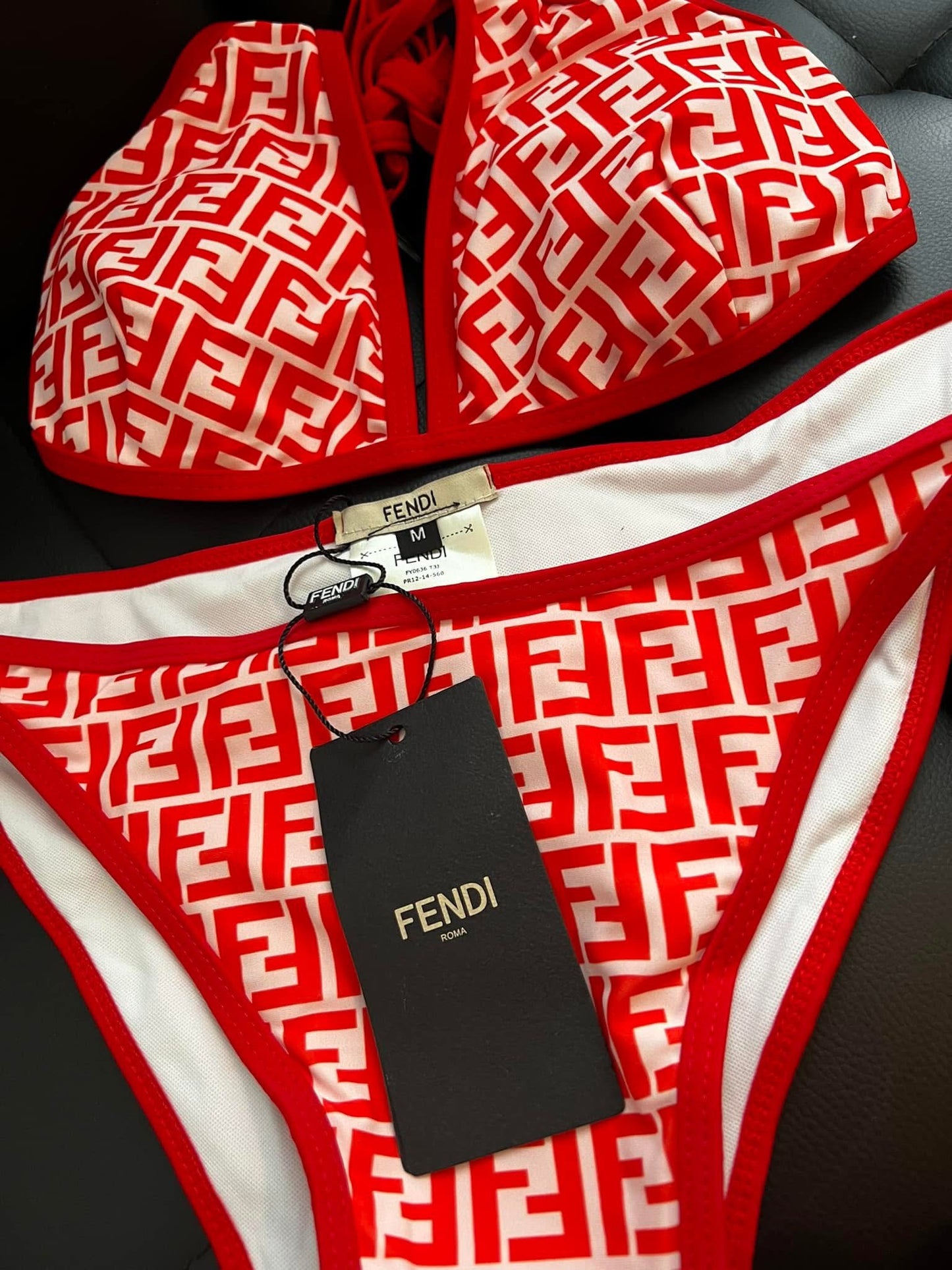 Red Fendi 2-piece