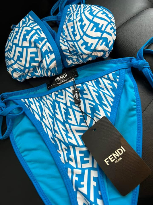 Blue Fendi 2-piece