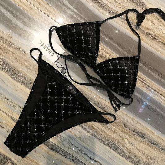 Rhinestone Chanel 2-piece
